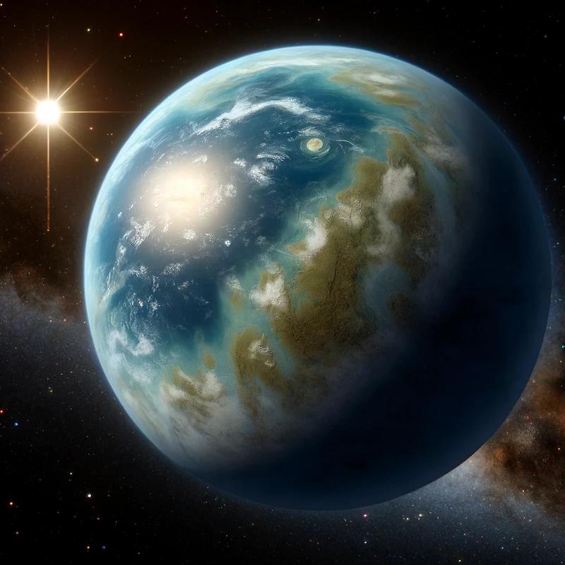Earth Like Exoplanets Comparison Visualization With Habitable Worlds and Space Telescope Data Illustration